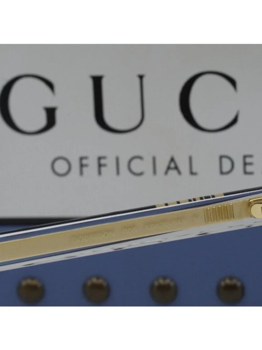 Gucci GG0560ON 005 Square Eyeglasses – Black 55mm
